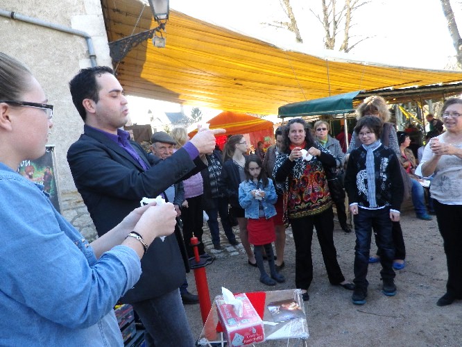 Sébatien mistifie son public